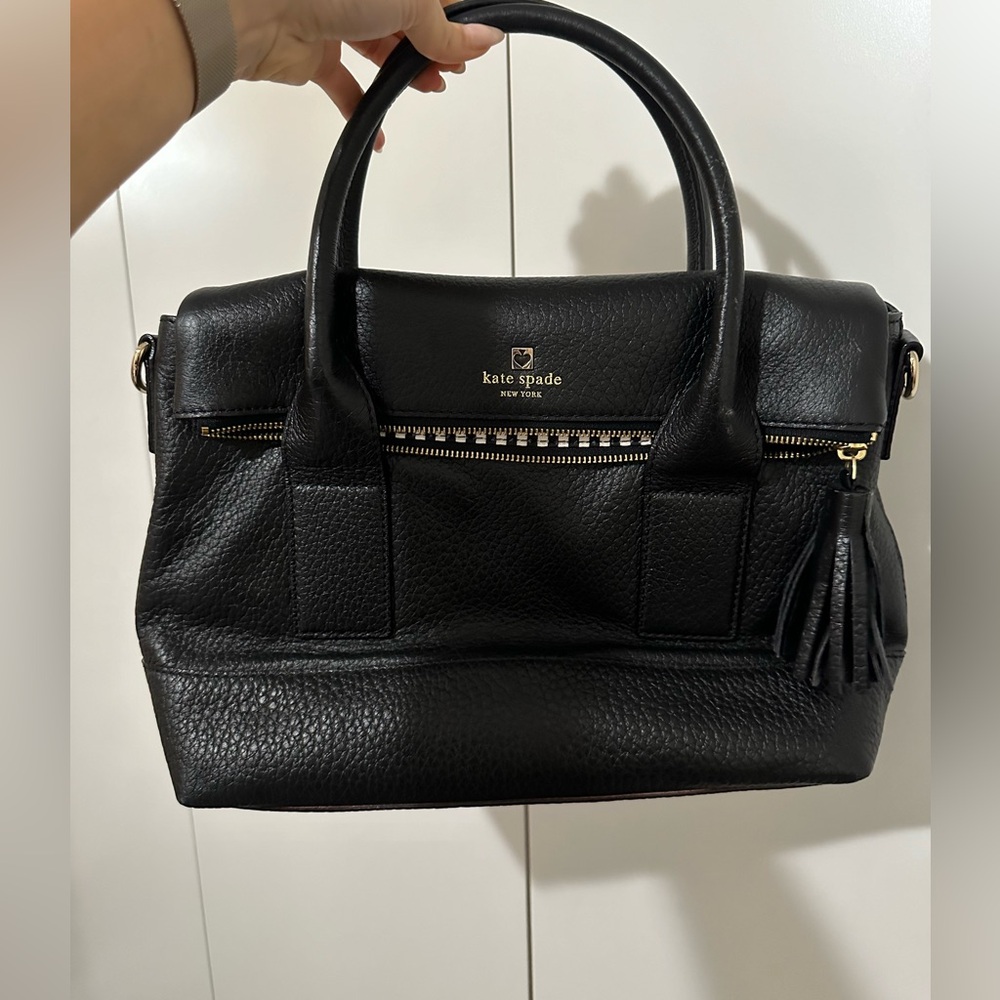 Kate Spade Southport Avenue Convertible Leather Satchel